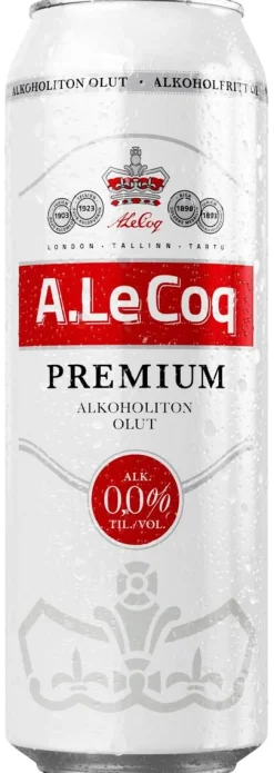 A. LE COQ PREMIUM ALKOHOLITON OLUT 0,0% TLK 568 ML