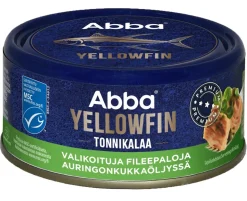 ABBA YELLOWFIN TONNIKALAA ÖLJYSSÄ MSC 150/105G 105 G
