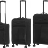 ACCES MATKALAUKKU LIGHT WEIGHT SOFT MUSTA 46x28x78CM