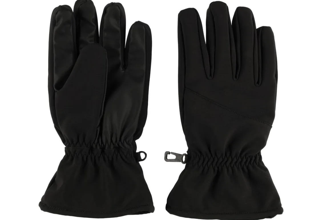 ACCES SOFTSHELL SORMIKKAAT MUSTA 9-10,5 LAJITELMA