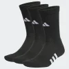 ADIDAS SUKAT 3-PACK PRF CUSH CREW KOKO S MUSTA