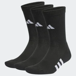 ADIDAS SUKAT 3-PACK PRF CUSH CREW KOKO M MUSTA