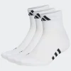 ADIDAS SUKAT 3-PACK PRF CUSH MID KOKO S VALKOINEN