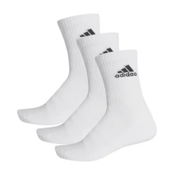 ADIDAS SUKAT 3-PACK S 3-STRIPES CREW VALKOINEN