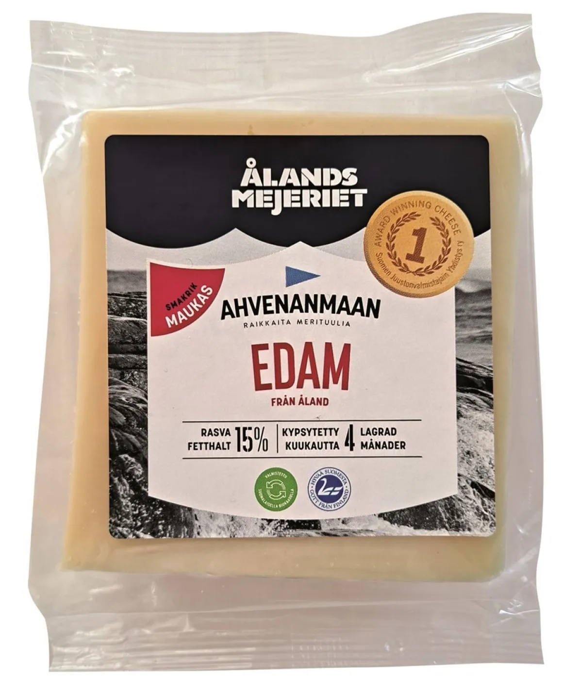AHVENANMAAN EDAM 15% MAUKAS 350 G