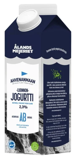 AHVENANMAAN LUONNONJOGURTTI 1KG
