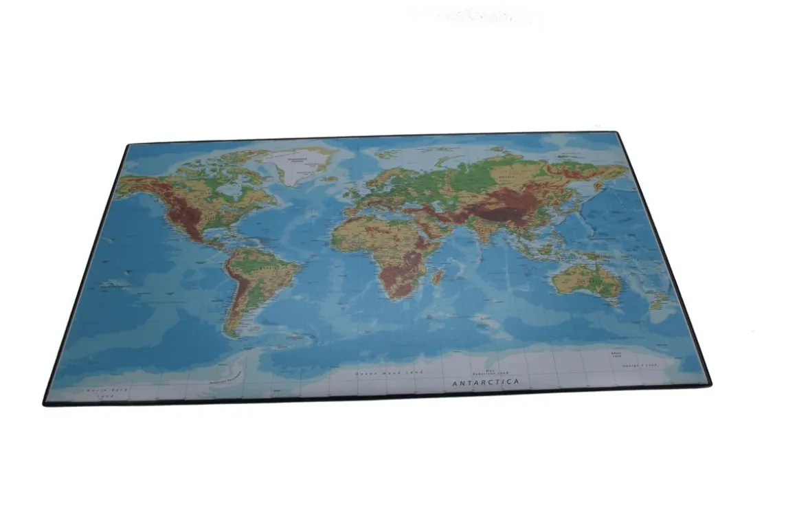AIKA KIRJOITUSALUSTA WORLD MAP 40x60 CM