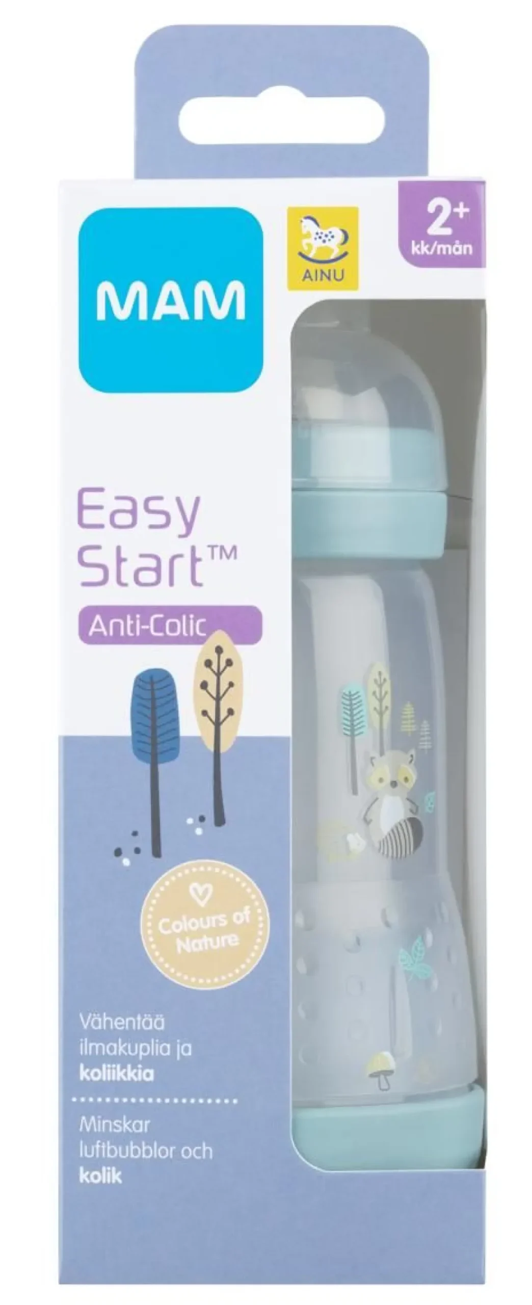 AINU MAM EASY START TUTTIPULLO 2X160ML ANTI-COLIC