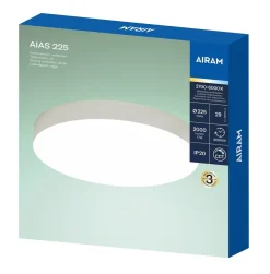 AIRAM AIAS KATTOPLAFONDI 225 17W 2000LM IP20 CCT