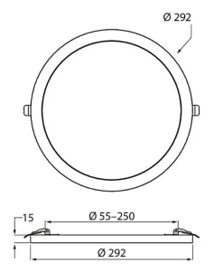 AIRAM FLEX MULTI PANEELIVALO IP20 16W 830/840/865 DIM