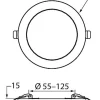 AIRAM FLEX PANEELIVALAISIN IP20 9W/500LM 4000K HIMMENNETTÄVÄ