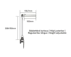AIRAM KASVIVALAISIN ROSE 10W/835 290LM
