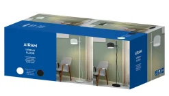 AIRAM LATTIAVALAISIN URBAN FLOOR E27 VALKOINEN