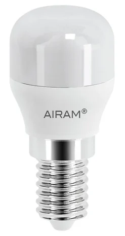 AIRAM LED JÄÄKAAPPILAMPPU 1,8W E14 160LM, 2700K, 15 000H