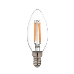AIRAM LED KYNTTILÄLAMPPU KIRKAS 4,5W E14 470LM, HIMMENETTÄVÄ, 15 000H
