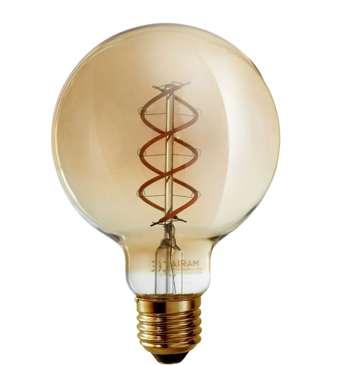 AIRAM LED LAMPPUDEC FG GLOBE-95 4,9W 400LM E27 2200K AMBER