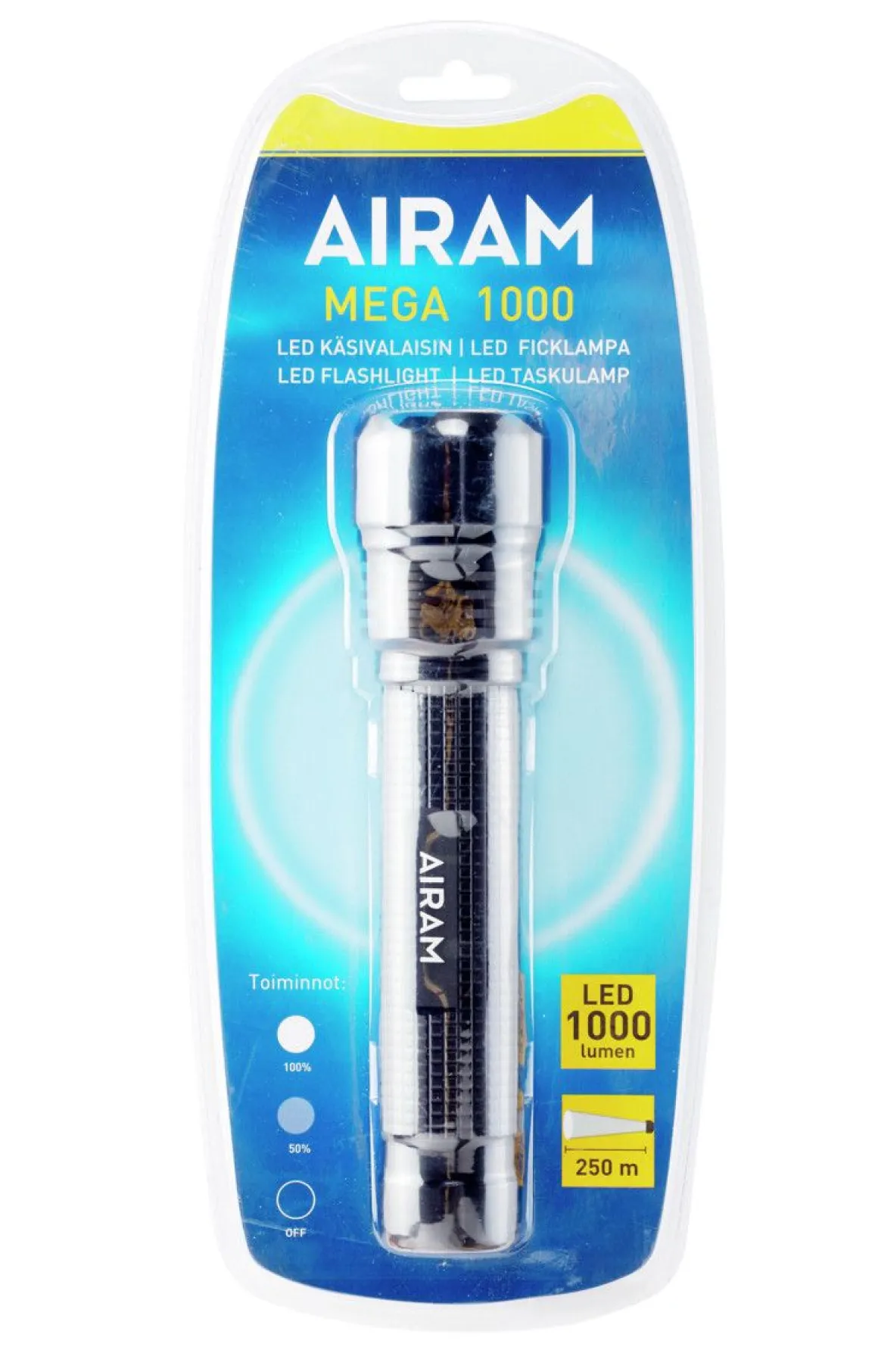 AIRAM MEGA 1000 LED TASKULAMPPU