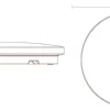 AIRAM PLAFONDI FLO BASIC 300 IP20 15W/ 3000K 1300LM
