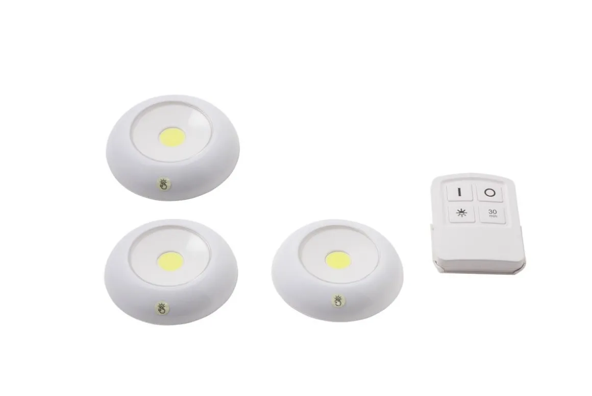 AIRAM SCALA PARISTOVALO 3+1 LED, 3XAAA (VALO) JA 2XAAA (KAUKOSÄÄDIN)