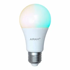 AIRAM SMART LED LAMPPU 9W A60 827-865 806LM E27 OPAALI 2KPL