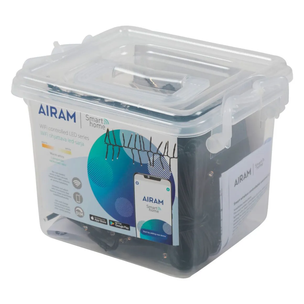 AIRAM SMART 3M/240L LÄM.VA TUM.JOH IP44