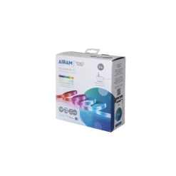AIRAM SMART STRIP VALONAUHA 5M, 12V, RGB/TW 2700-6500K +ADAPTERI & CONTROLLER