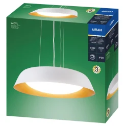 AIRAM AIDYL RIIPPUVALAISIN, LED, VALKOINEN-SHAMPANJA