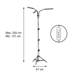 AIRAM KASVIVALAISIN PALM 24W/840 1130LM