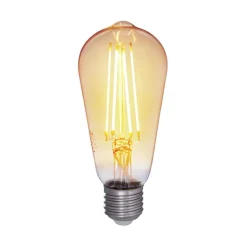 AIRAM LED AMBER ANTIIKKI EDISON 5W 2200K KIRKAS E27 HIMMENT. 380 LM
