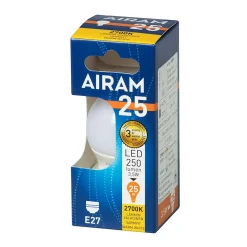 AIRAM LED KORISTELAMPPU OPAALI 3W E27 250 LM, 15 000H