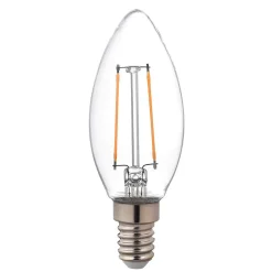 AIRAM LED KYNTTILÄLAMPPU KIRKAS 2,5W E14 FILAM. 250LM, 15 000H