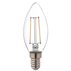 AIRAM LED KYNTTILÄLAMPPU KIRKAS 2,5W E14 FILAM. 250LM, 15 000H