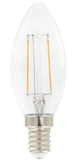AIRAM LED KYNTTILÄLAMPPU KIRKAS 2,5W E14 250LM, HIMMENETTÄVÄ, 15 000H