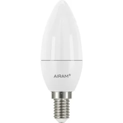 AIRAM LED KYNTTILÄLAMPPU OPAALI 4,9W E14 480 LM, HIMMENETTÄVÄ, 15 000H