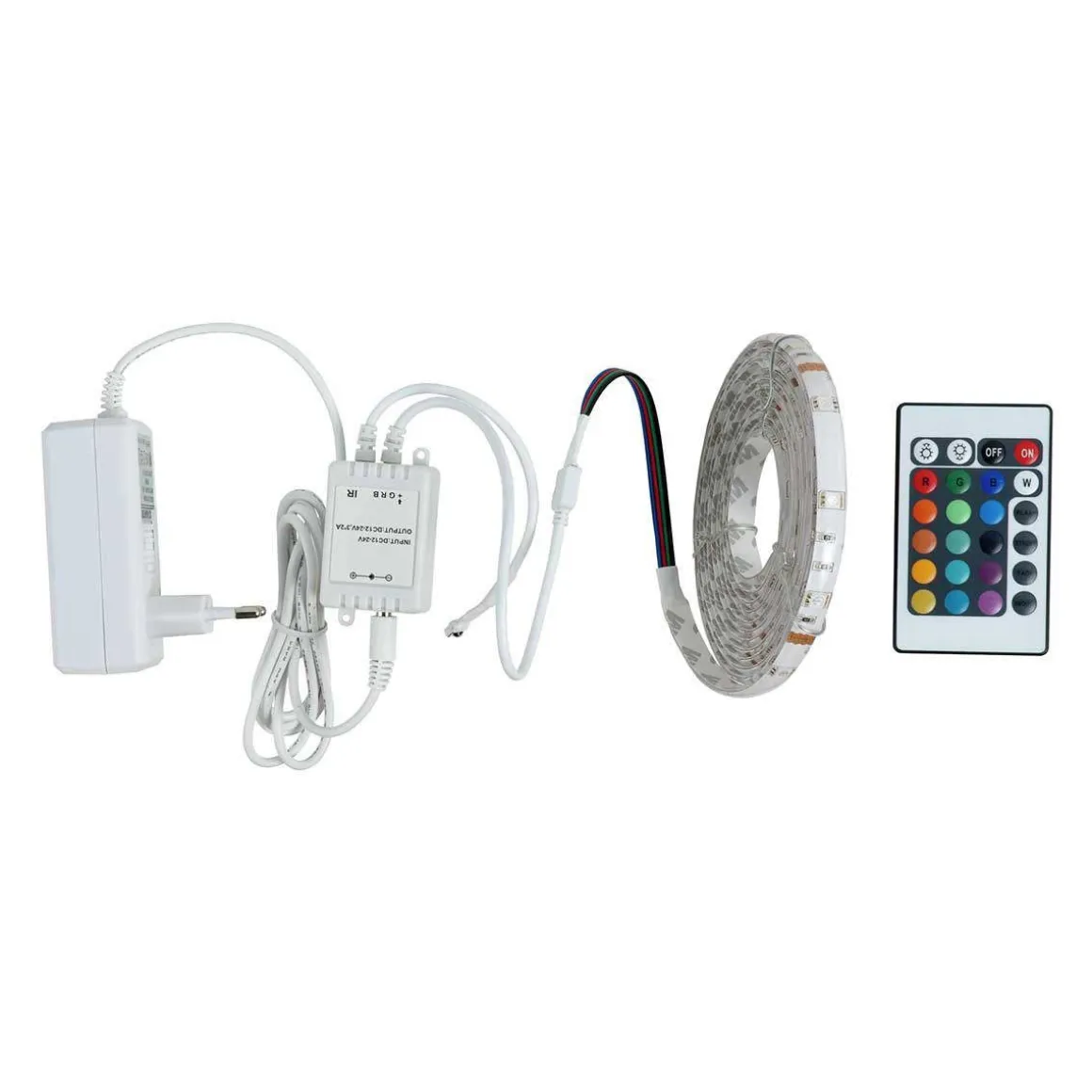 AIRAM LED VALONAUHA 24V IP20 7,2W/M RGB 5M