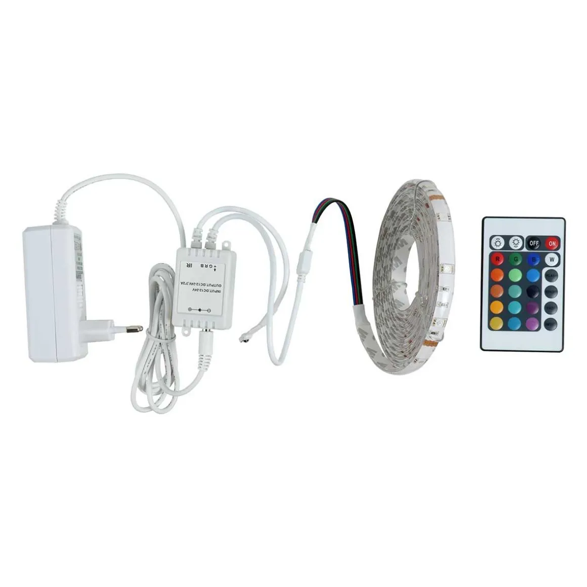 AIRAM LED VALONAUHA 24V IP20 7,2W/M RGB 5M