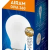 AIRAM OIVA LED-VAKIOLAMPPU 10,5W A60 830 1521LM E27 360 OPAALI