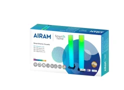 AIRAM SMARTHOME ARCADE RGB VALOPALKIT PÖYTÄVALAISIMET 2 KPL