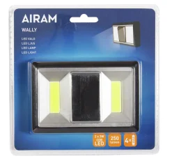 AIRAM WALLY SEINÄVALO 2X3W COB LED 250LM