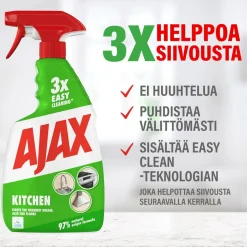 AJAX KITCHEN PUHDISTUSSPRAY  750 ML
