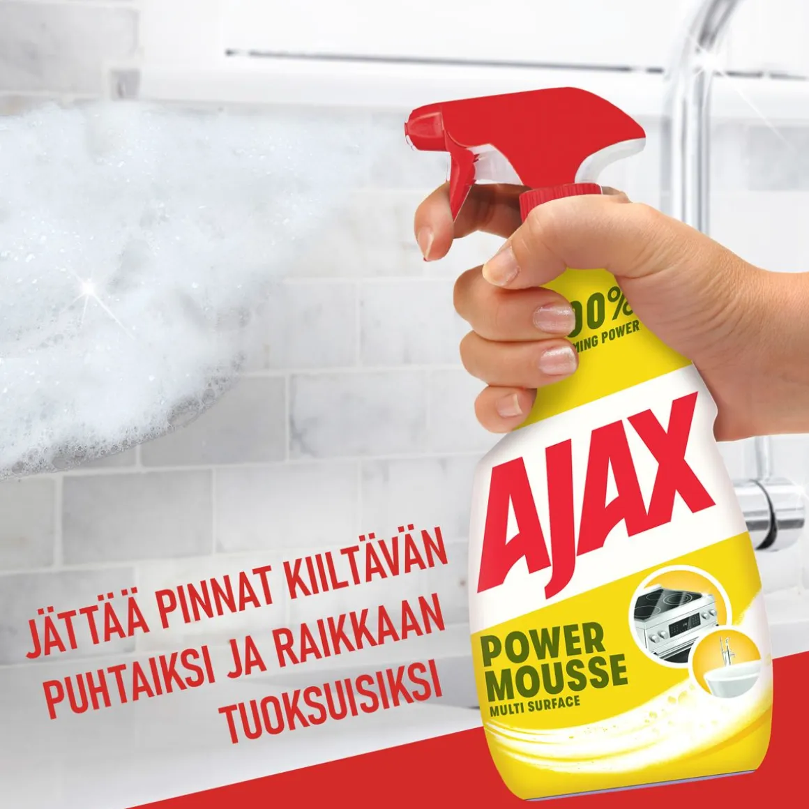 AJAX POWER MOUSSE MULTI SPRAY 500 ML