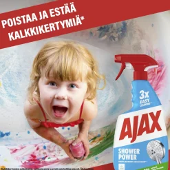 AJAX SHOWER POWER PUHDISTUSSPRAY 750 ML