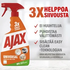 AJAX UNIVERSAL YLEISPUHDISTUSSPRAY 750 ML