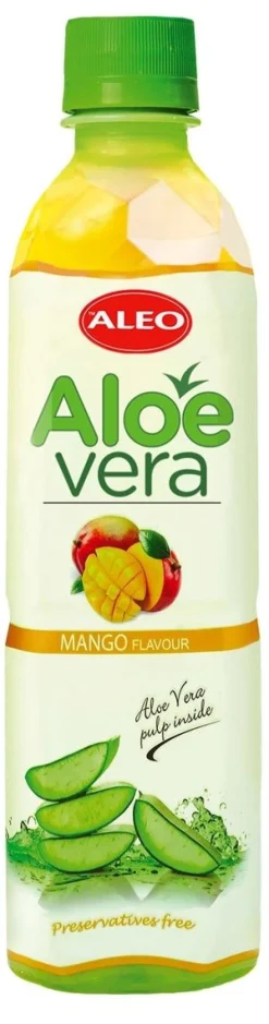 ALEO ALOE VERA JUOMA MANGON MAKUINEN 500 ML