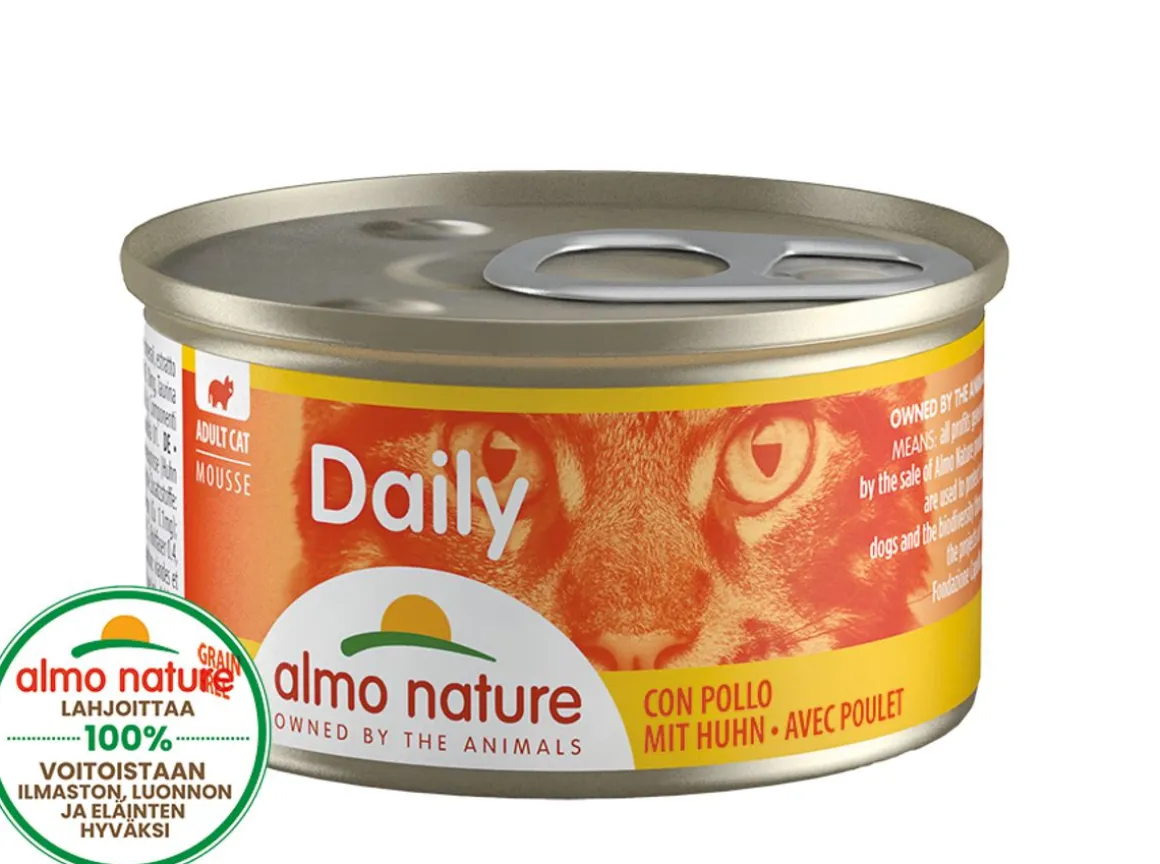 ALMO NATURE DAILY MOUSSE KISSAN ANNOSATERIA KANA 85 G