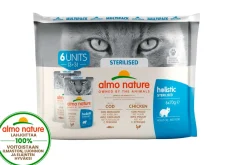 ALMO NATURE KISSAN ANNOSATERIA STERILISED 6*70G TURSKA/KANA 420 G