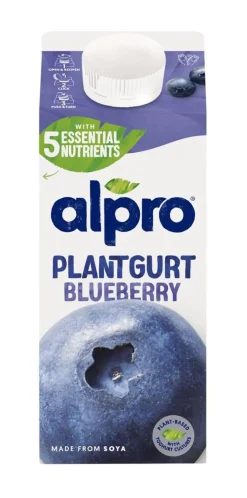 ALPRO PLANTGURT SOIJAVALMISTE MUSTIKKA 750 G
