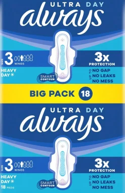 ALWAYS ULTRA NIGHT 3 TERVEYSSIDE BP/18 18 KPL