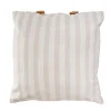 AMANDA B KORISTETYYNY PELLAVA 45X45CM BEIGE-VALK.