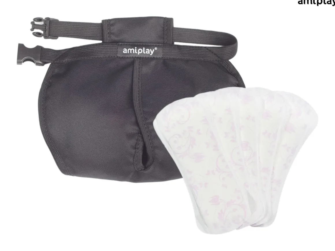 AMIPLAY NARTUNSUOJA M, VYÖTÄRÖ 34-65CM
